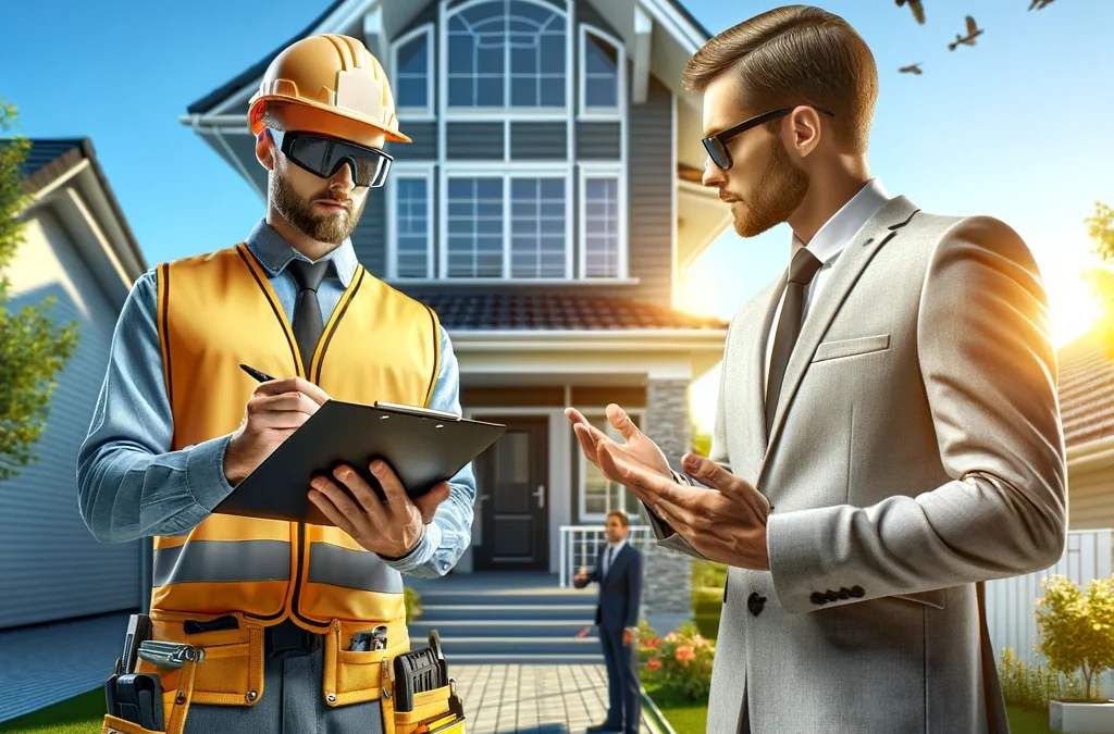 Home inspection services for real estate transactions